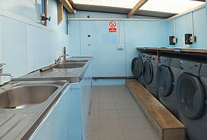 Shower and washing facilities